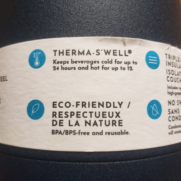 Swell 16 oz Traveler Insulated Stainless Steel Bottle Azurite - Picture 3 of 4